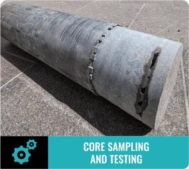 Core Sampling and Testing